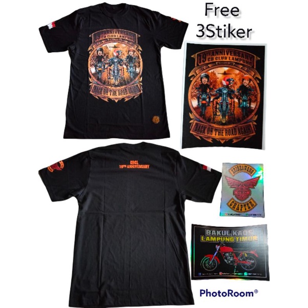 Kaos 19 Th CB CLUB LAMPUNG