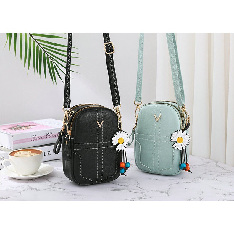 TASHAPPY GT1742 tas SLING PHONE Kekinian wanita import model korea supplier tas import BQ3182