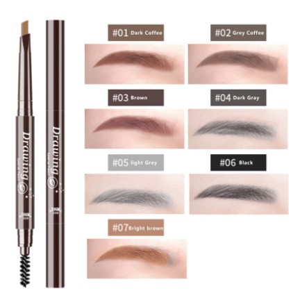 DNM Pensil ALis 7 Warna DNM Eyebrow LA032