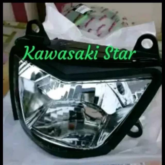 reflektor lampu depan ninja R atau reflektor ninja r barong original