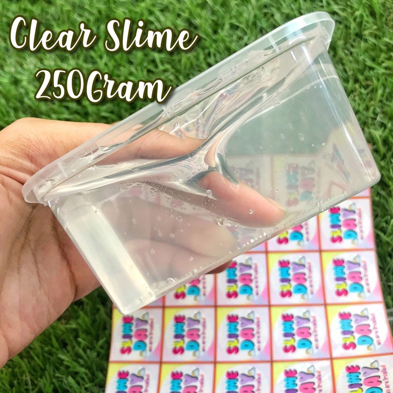 CLEAR SLIME 250 GRAM (TERMURAH)