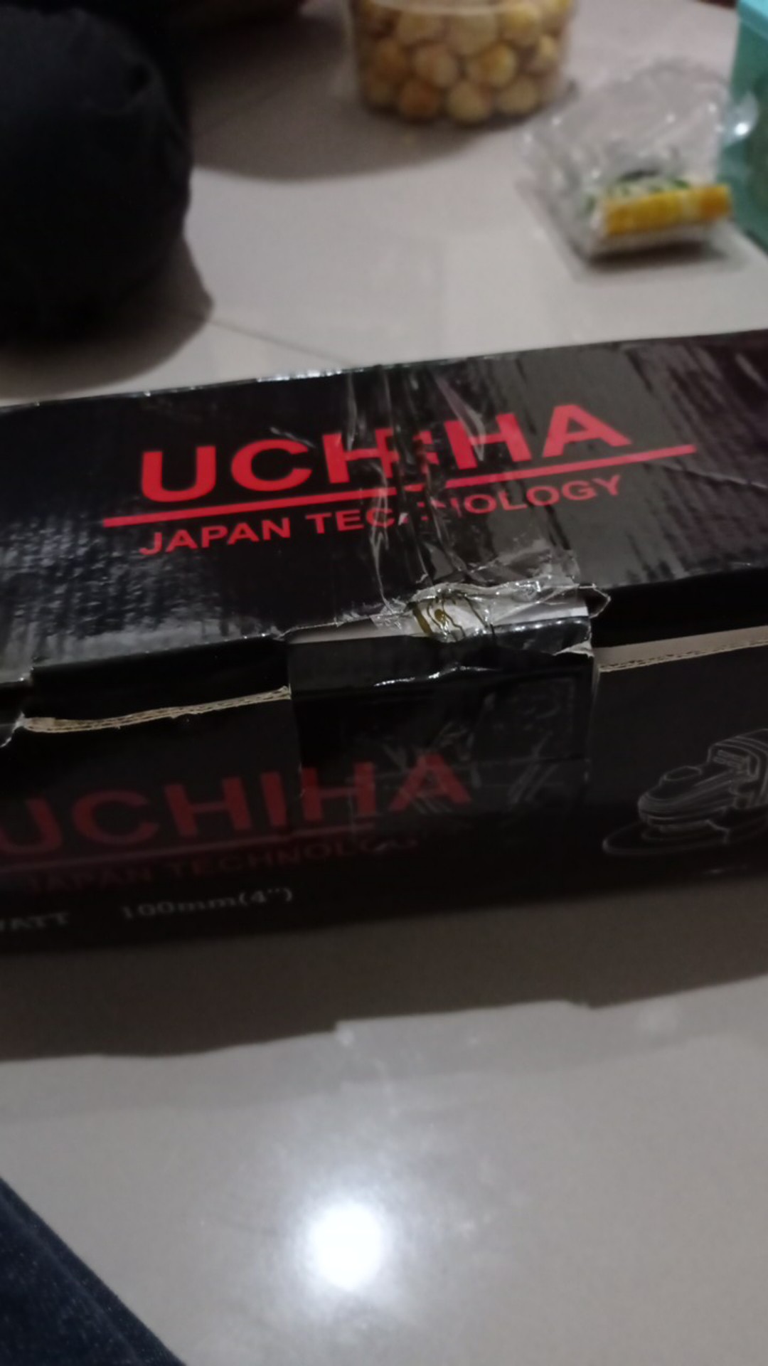 Uchiha Type 802 Angle Grinder Mesin Gerinda Tangan Japan Gergaji Besi Granet Full Bonus