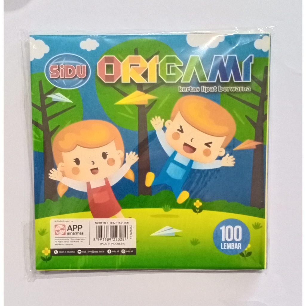 

Origami 14x14cm 100 Lembar Sidu