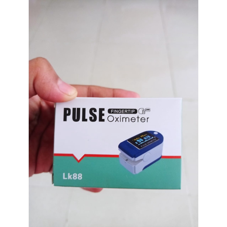 T.5 Oximeter Oxymeter  LK88 Fingertrip Pulse Alat Pengukur Oksigen Darah Akurat Original