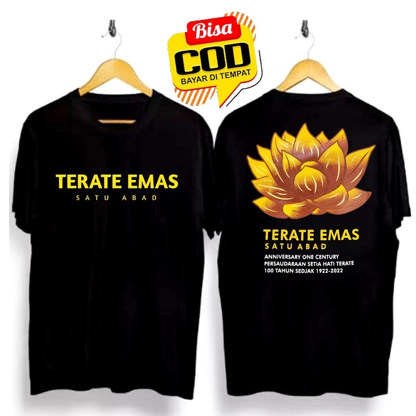 KAOS PSHT SH TERATE SATU 1 ABAD TERATE EMAS DISTRO KEREN SIMPEL TERBARU PSHT