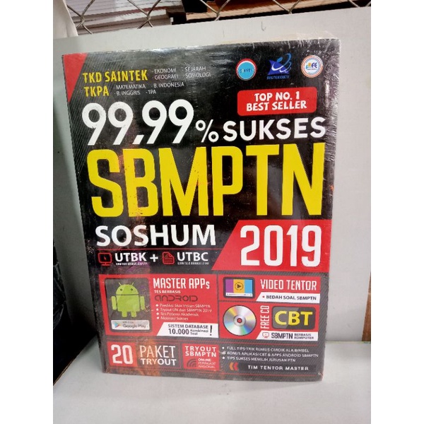 SNMPTN soshum utbk+utbk 2019 CBT.