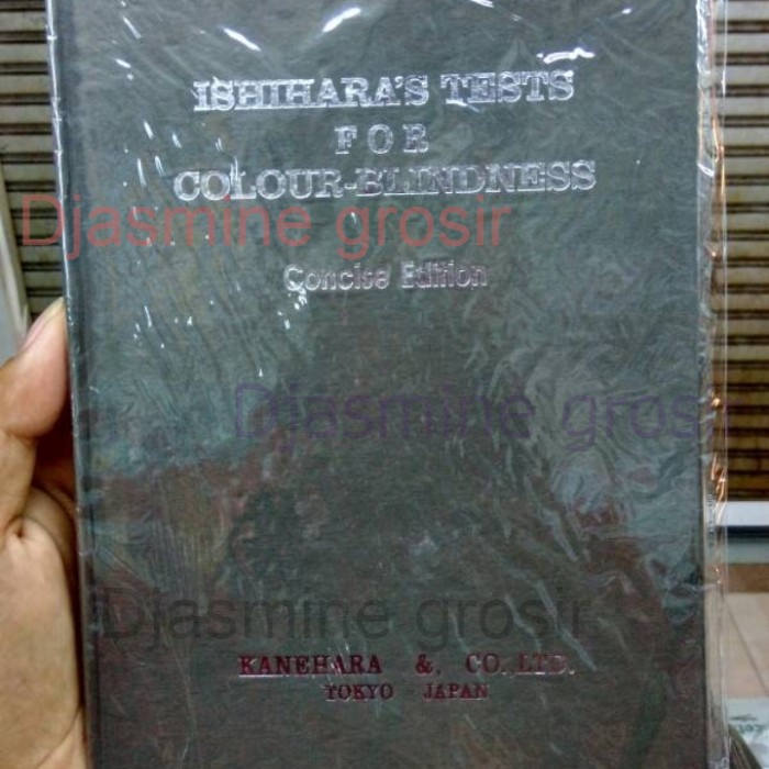 Buku Ishihara 14 Plates / Buku Tes Buta Warna