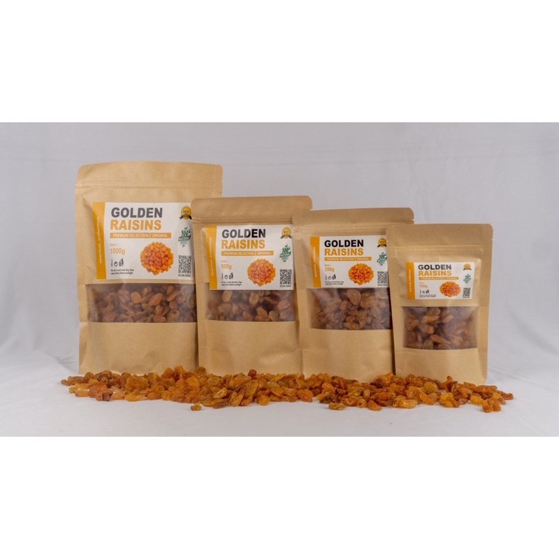 KISMIS PREMIUM 250 GRAM / Kismis Golden Raisins Premium Organik Original 100% Raisin Simin Organic