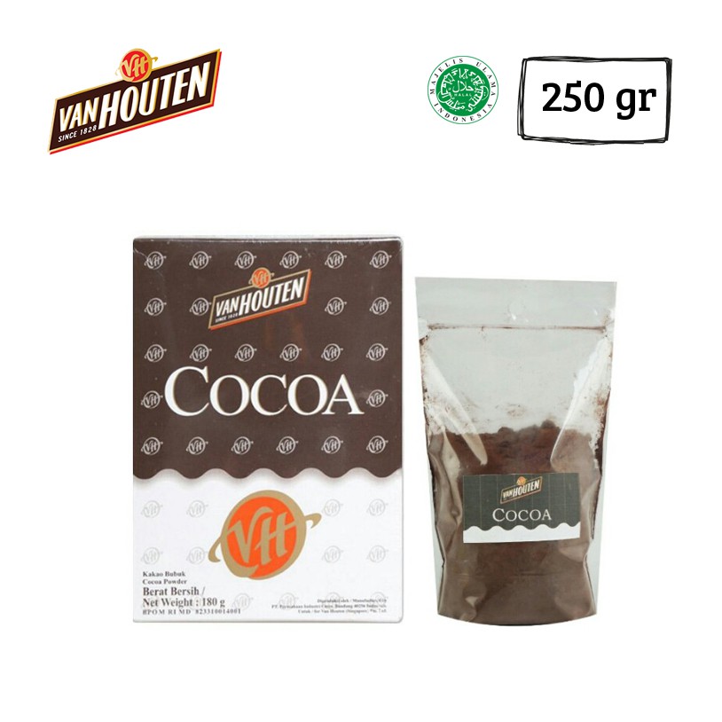 

Van Houten bubuk cocoa 250gr HALAL