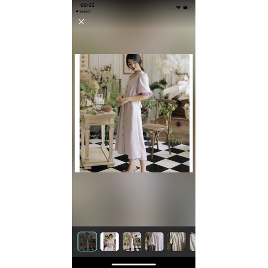 maven april dress lilac