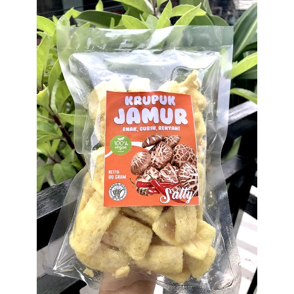 

Q121Sa Kerupuk Jamur Vegan Homemade Halal - Salty D51qs44