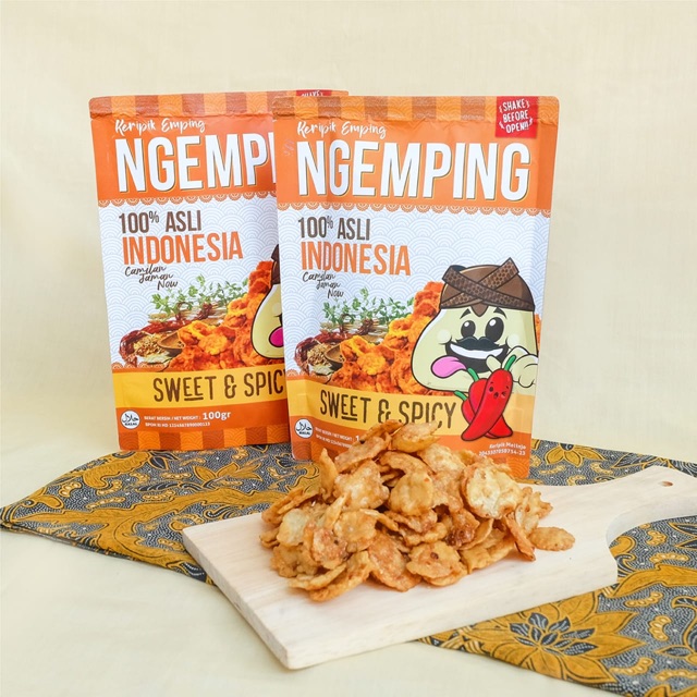 

Belinjo / emping pedas manis / ngemping emping pedas manis 100gr