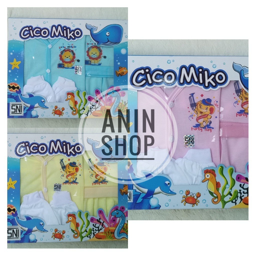 BABY SET CICO MIKO | Gift Set Bayi Kado Paket Box Lahiran | baby | cico miko