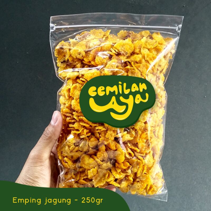 

Emping Jagung 250gr - Cemilan Aya
