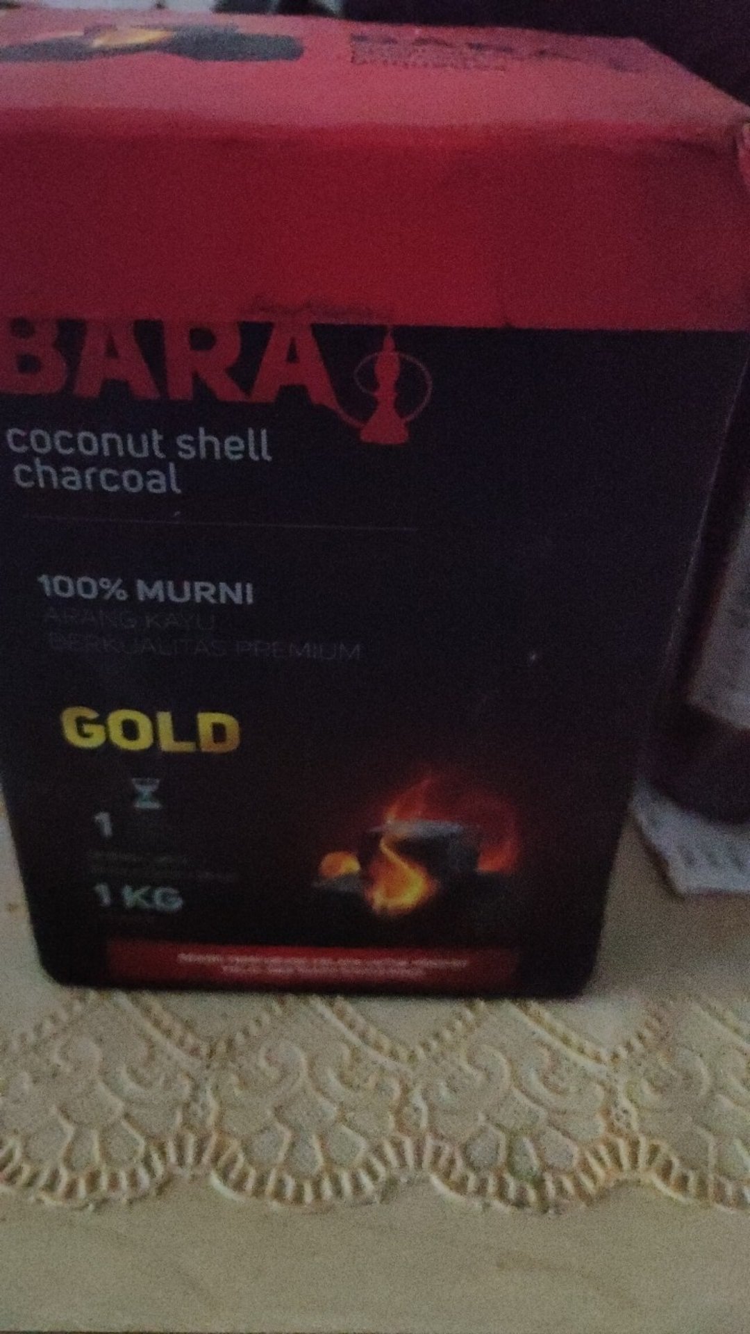 Arang Briket Bbq (bara) Barbekyu Kotak Cube