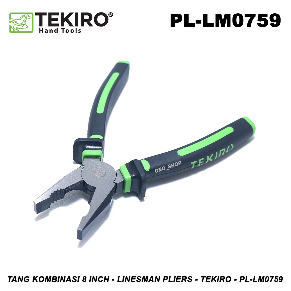 Tang Kombinasi 8 Inch Linesman Pliers Tekiro PL-LM0759