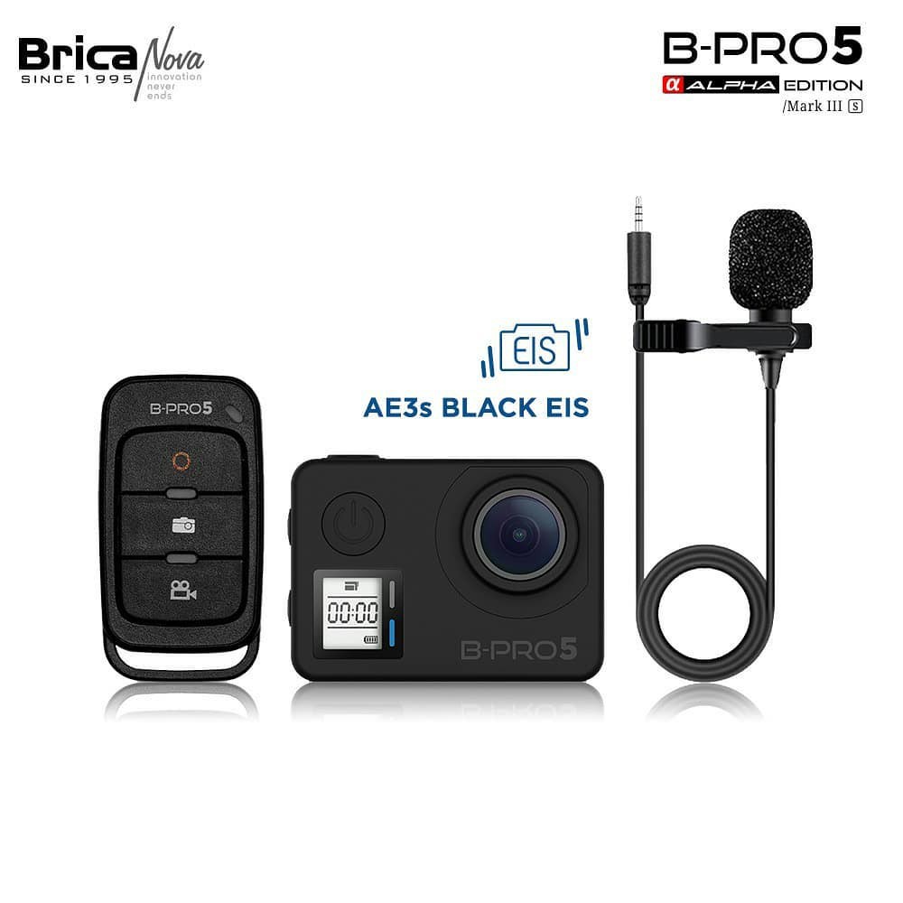 Brica B-Pro 5 Alpha Edition 4K Mark III S (AE3S) - Action cam - Gratis Kaos-1