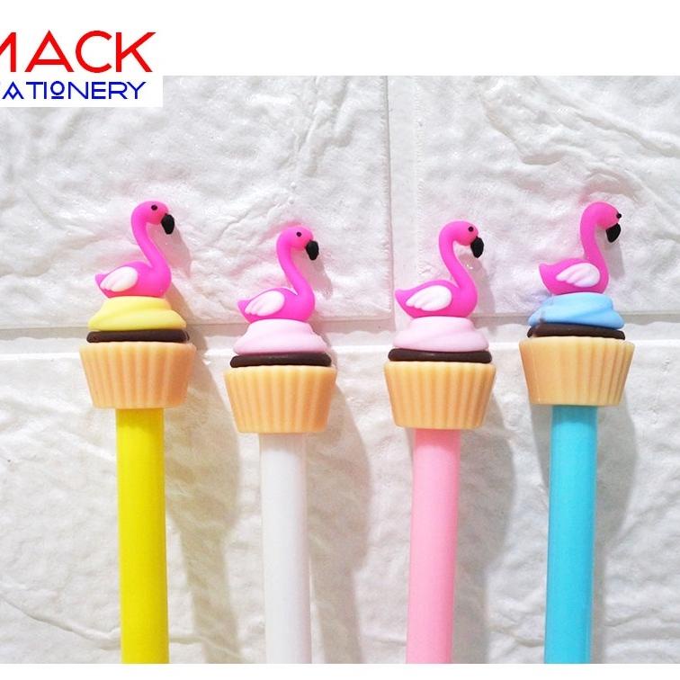 

Langsung Kirim (DAPAT 4 PC) Gel Pen Fancy / Pulpen Kepala Karakter UNICORN, FLAMINGGO & WORTEL