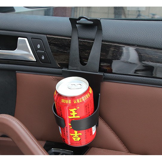 Tempat Holder Minum Minuman Botol HP Jepit Pintu Mobil Gantung Belakang Jok Mobil Slim