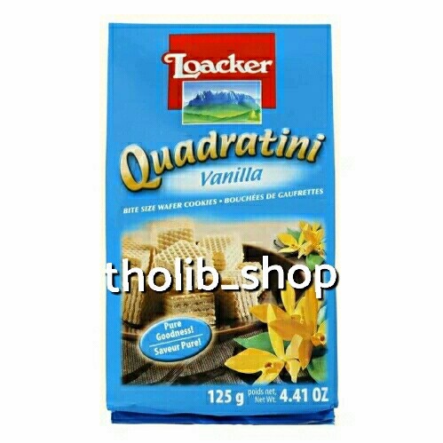 

wafer loacker quadratini vanilla 125gr