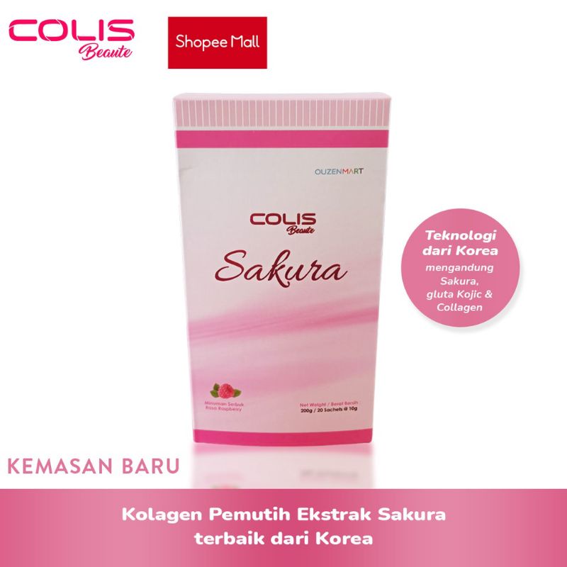 Colis Sakura Beauty Collagen Strawberry Flavour
