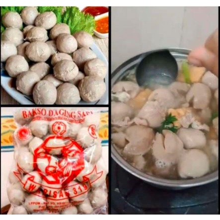 

Bakso Sapi Warisan 319 isi 50 SB/Baso Warisan/Enak Termurah Bakso Terlaris