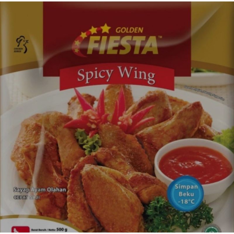 

Golden Fiesta Spicy Wing 500gr