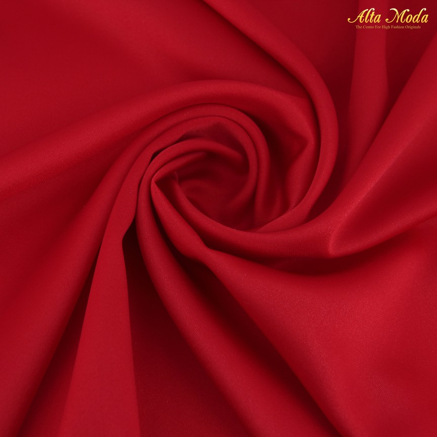 

Alta Moda Furing Premium Cady Lurex Satin Merah Cabe (1M)