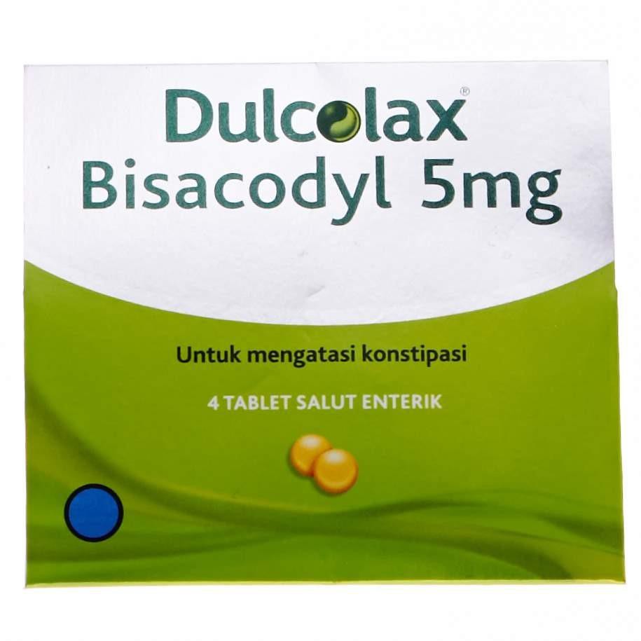 Dulcolax Tablet isi 4 - Obat Sembelit, Susah BAB