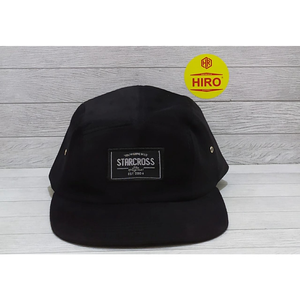 [COD]Topi Distro Pria/Topi Snapback Bordir STAR Lima Panel New Model/Topi Keren