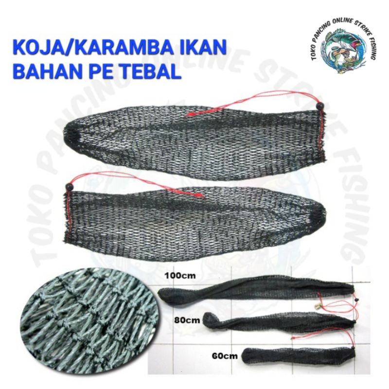 KOJA/KARAMBA WADAH IKAN BAHAN PE TEBAL