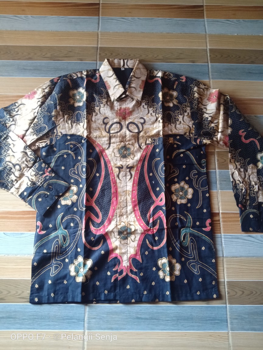 Aji Wibowo Kemeja Batik Pria Panjang Full Furing By Ukail Batik