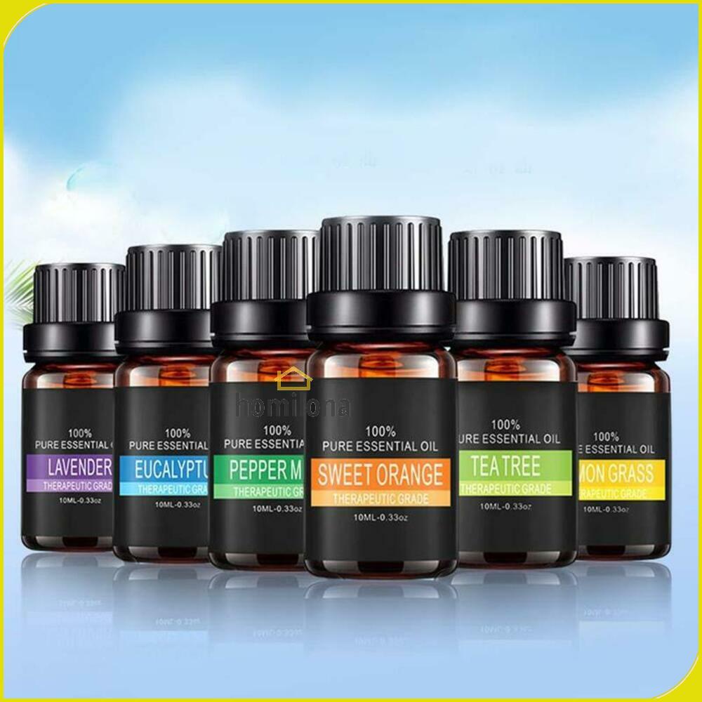 Pure Essential Oil Aromatherapy Diffuser Peppermint 10ml - RtopR ZBY2101 / Minyak Aromaterapi Essensial Murni Humidifier Pengharum Pewangi Ruangan