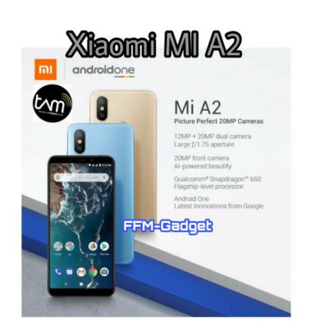 Xiaomi MiA2 Ram 4/64 GB Tam