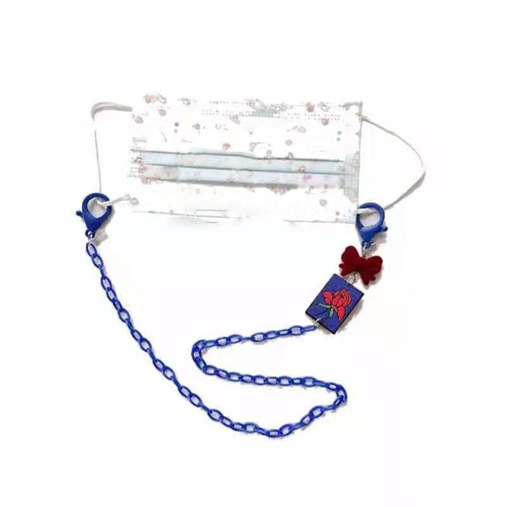 R-flower Acrylic Lanyard Wanita Rose Rantai Kacamata &amp; Lanyards Tali Kacamata Rantai Kacamata Sunglasses Chain