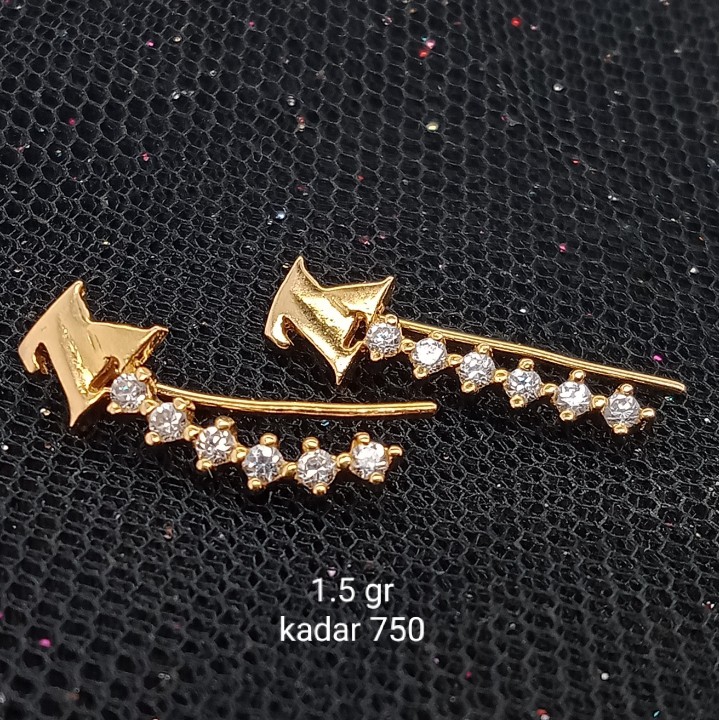 Anting Emas 17K - 1.5 gr Kadar 750 - 1487