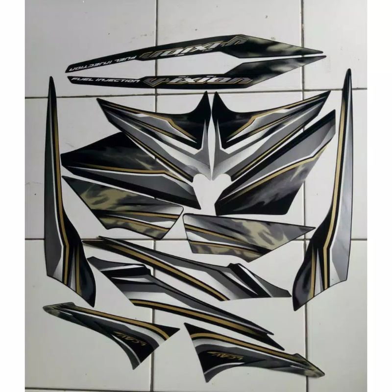 STRIPING STICKER ORI YAMAHA VIXION 2012
