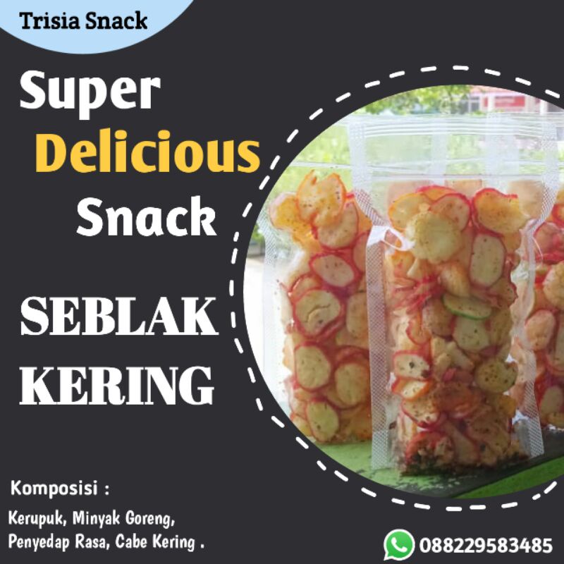 

kerupu seblak kering