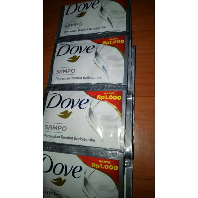 

Shampoo Dove 1 renceng