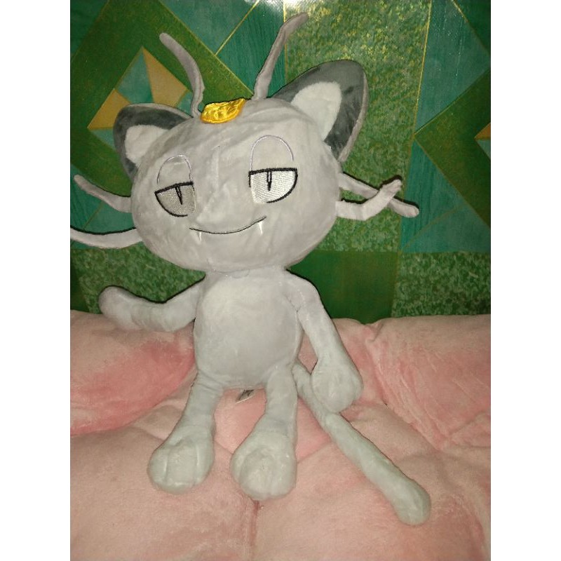 (boneka pl) Pokemon Alolan Meowth ori
