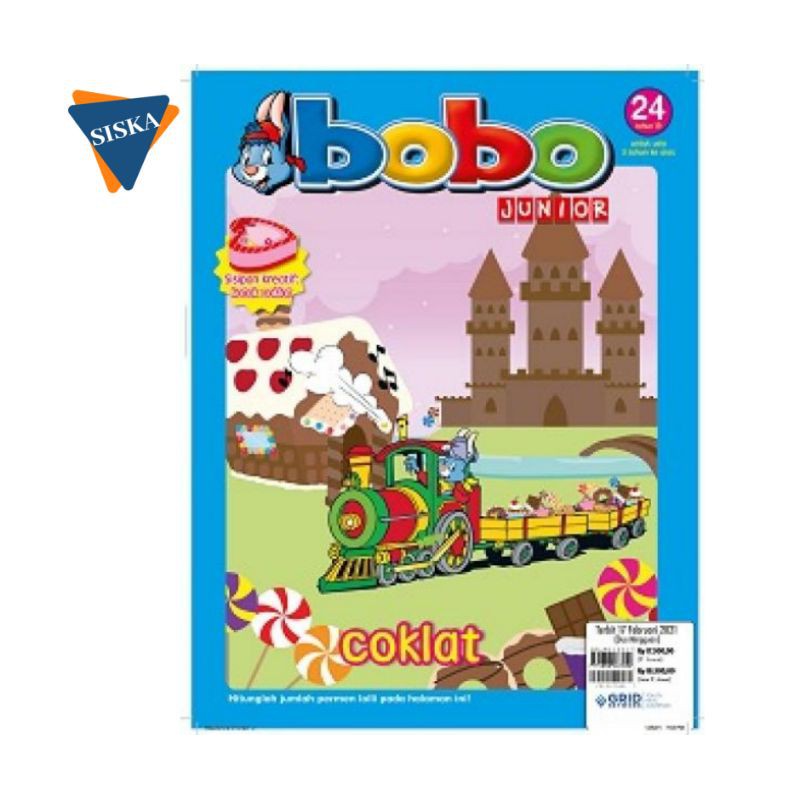 Majalah BOBO JUNIOR edisi terbaru