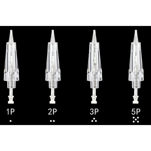 Jarum Dermapen MYM HITAM Sulam alis dan Bibir 1L 3R 5R 7R 9 Pin Needle Cartidge