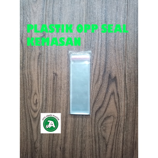 

7,5 x 16 Cm plastik opp lem/seal Tebal 18 micron Plastik Bening isi 100 lbr