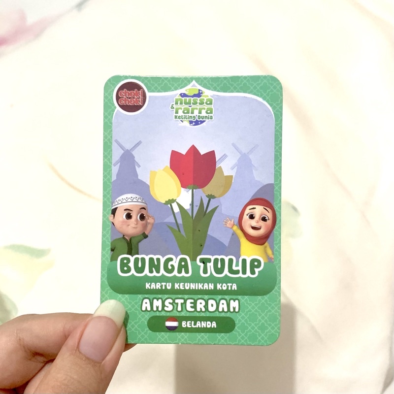 [Booked] Kartu Choki Choki Nussa Rara