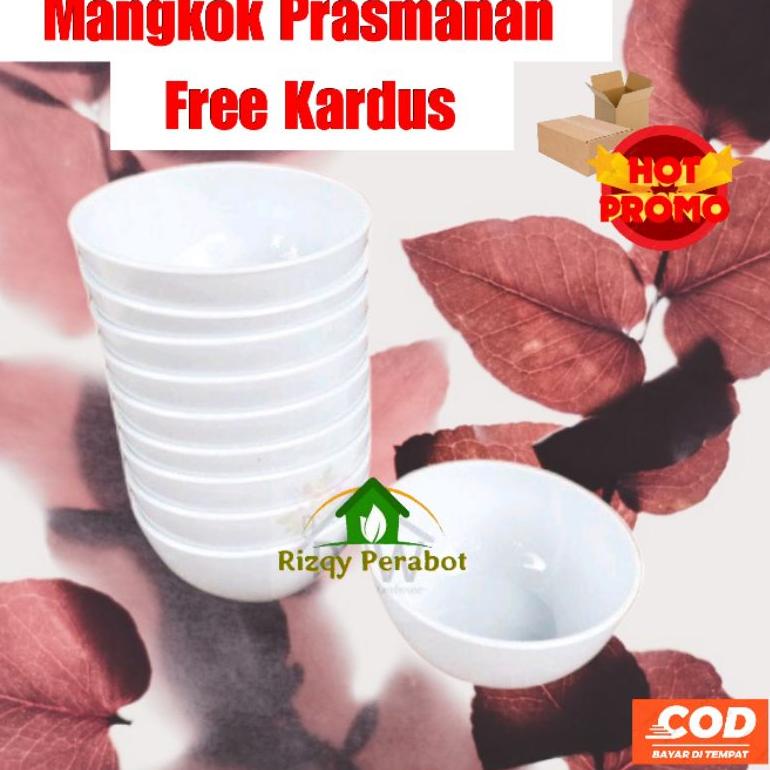 TERPOPULER MANGKOK PRASMANAN PUTIH 3.5/ MANGKUK KECIL MELAMINE/ MANGKOK SUP / MANGKUK MINI / MURAH F