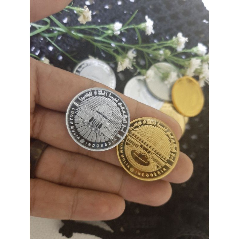 REPLIKA DINAR DIRHAM ANTAM HIASAN MAHAR