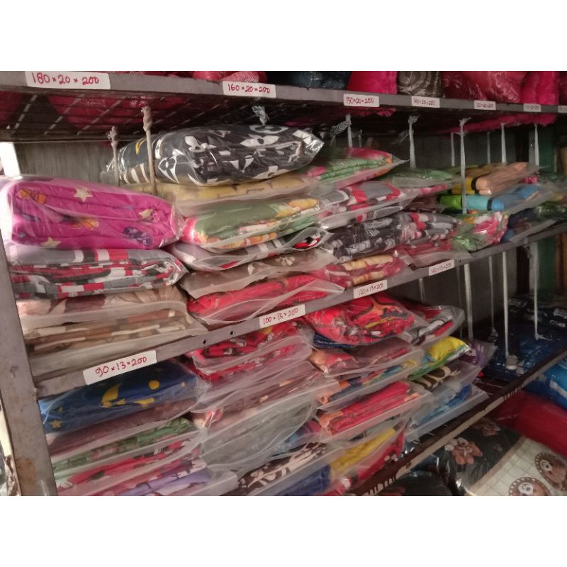 SARUNG/COVER SPON FOAM SIAP PAKAI (SUDAH DIJAHIT DAN BERESLETING)