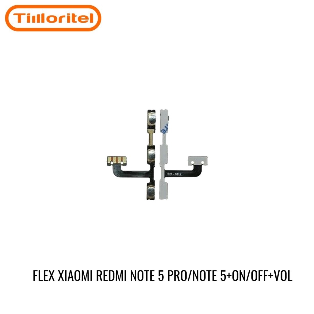 FLEKSIBEL ON OFF VOLUME XIAOMI REDMI NOTE 5 PRO/NOTE 5