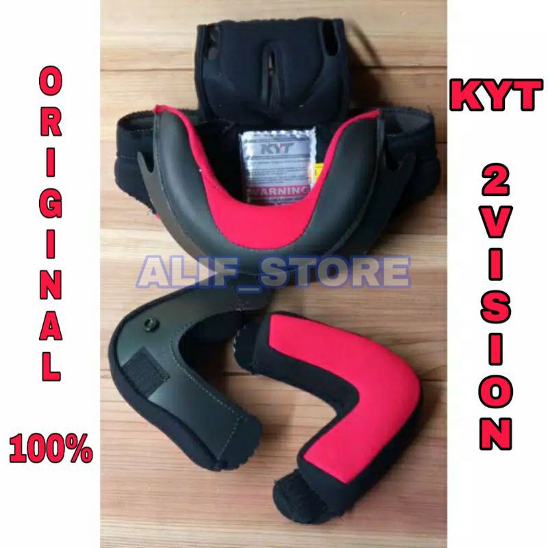 Busa Helm Ori Kyt 2vision asli Original 2 vision kancing plastik