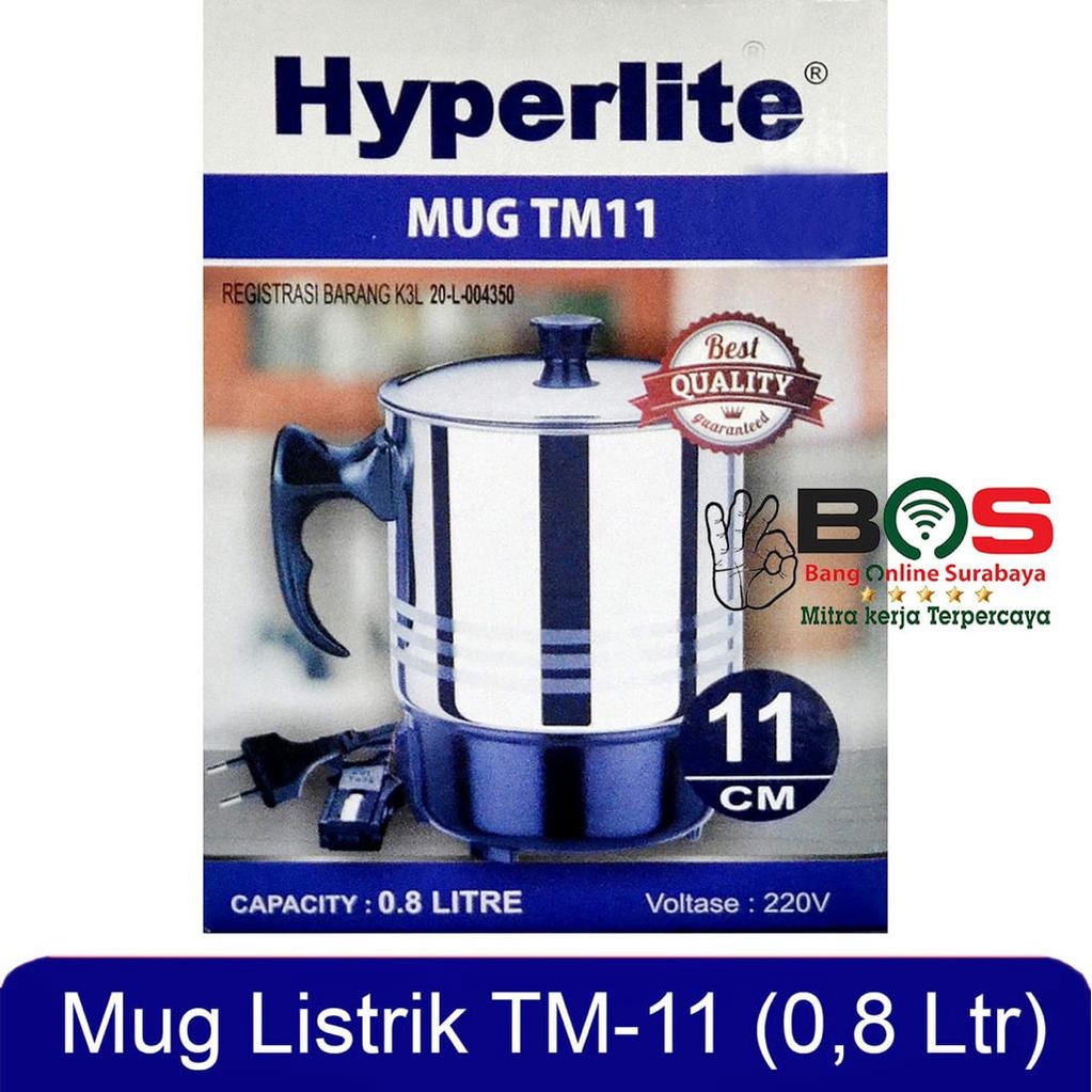 Mug Elektrik Hyperlite TM-11 Pemanas Air Hyperlite TM 11 Mug Air